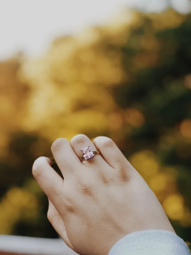 Foto eines Diamant Rings.