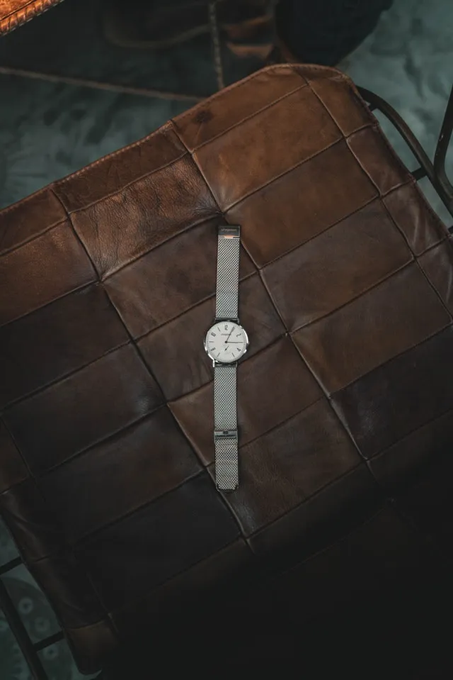 Foto einer hochwertigen Armbanduhr